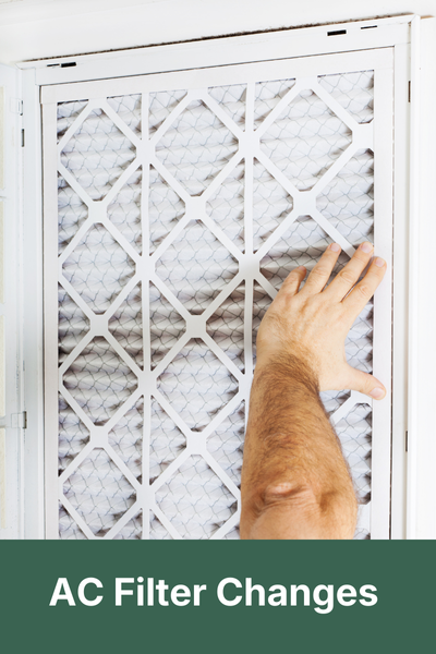 air conditioning filter changes