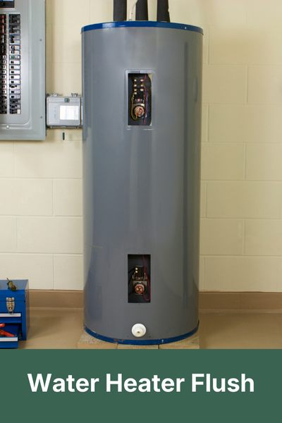 water heater flush